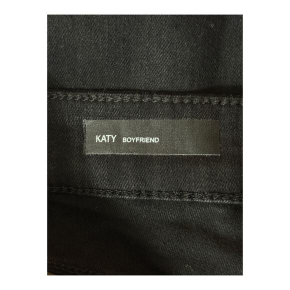 Kut from the Kloth jeans Katy boyfriend denim black size 22W EUC - Picture 5 of 7